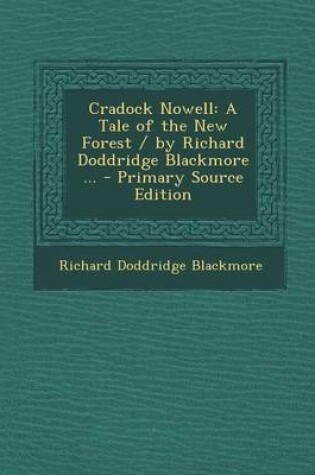 Cover of Cradock Nowell