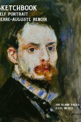 Cover of Sketchbook - Self Portrait - Pierre-Auguste Renoir