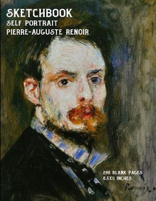 Book cover for Sketchbook - Self Portrait - Pierre-Auguste Renoir