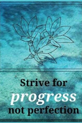 Cover of Strive for progress not perfection