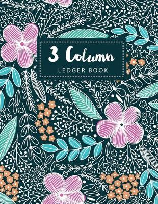 Book cover for 3 Column Ledger Book