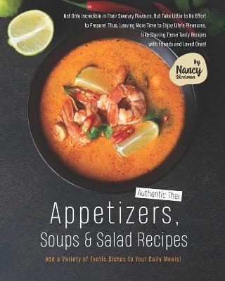 Book cover for Authentic Thai Appetizers, Soups & Salad Recipes