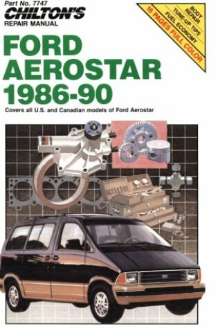 Cover of Ford Aerostar 1986-90