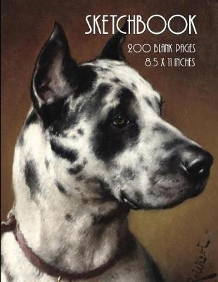 Book cover for Sketchbook (Great Dane)