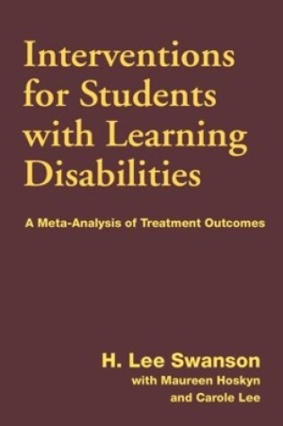 Cover of Interventions for Students with Learning Difficulties