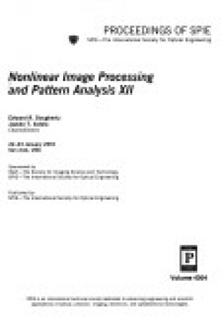 Cover of Nonlinear Image Processing and Pattern Analysis XII