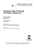 Cover of Nonlinear Image Processing and Pattern Analysis XII