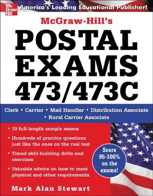 Book cover for McGraw-Hill's Postal Exams 473/473C