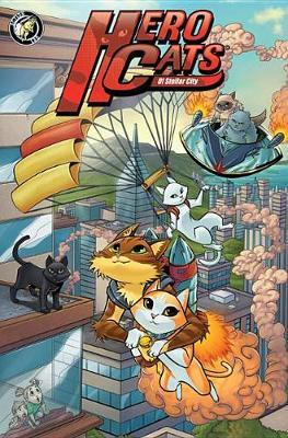 Book cover for Hero Cats of Stellar City: Year One Hardcover