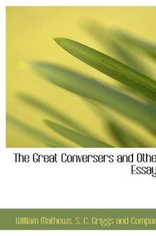 Cover of The Great Conversers and Other Essays