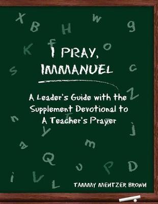 Book cover for I Pray Immanuel