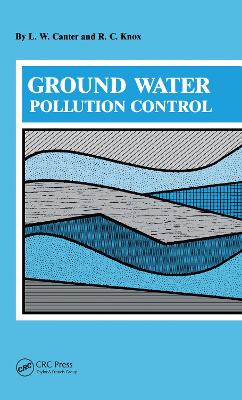 Book cover for Ground Water Pollution Control