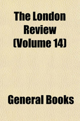 Cover of The London Review (Volume 14)