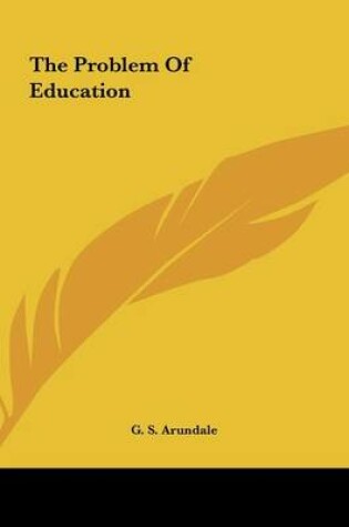 Cover of The Problem of Education