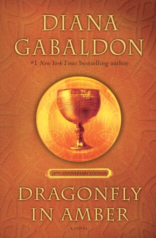 Book cover for Dragonfly in Amber (25th Anniversary Edition)