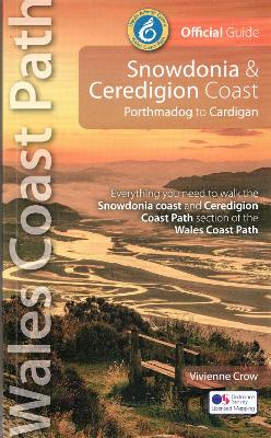 Book cover for Snowdonia and Ceredigion Coast Path Guide