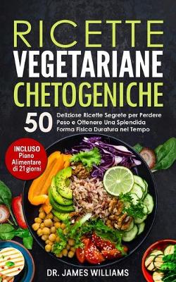 Book cover for Ricette Vegetariane Chetogeniche