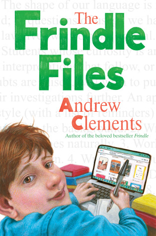 Book cover for The Frindle Files