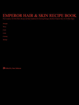 Book cover for Emperor Hair and Skin Recipe Book