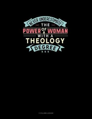 Cover of Never Underestimate The Power Of A Woman With A Theology Degree