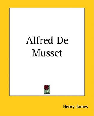 Book cover for Alfred de Musset