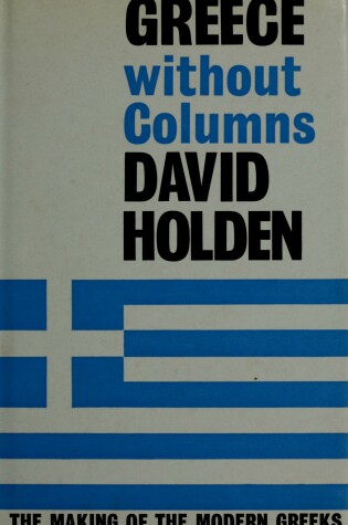 Cover of Greece without Columns