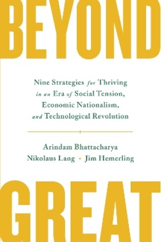 Cover of Beyond Great