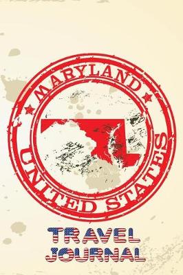 Book cover for Maryland United States Travel Journal