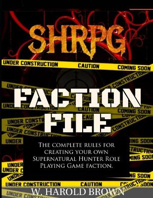 Cover of SHRPG Faction File