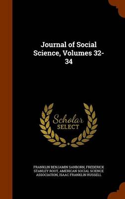 Book cover for Journal of Social Science, Volumes 32-34