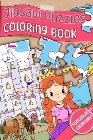 Cover of Jigsaw Puzzles Coloring Book