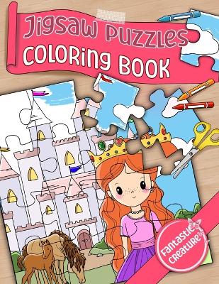 Book cover for Jigsaw Puzzles Coloring Book