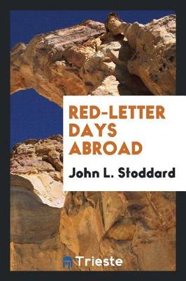 Book cover for Red-Letter Days Abroad