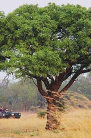 Cover of A Safari Group Passing Below a Massive Tree on the African Veldt