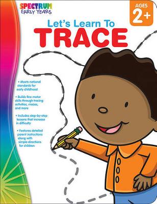 Book cover for Let's Learn to Trace, Ages 2 - 5