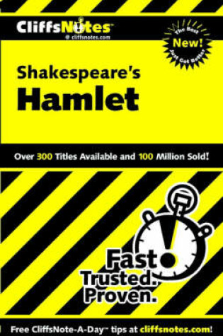 Cover of CliffsNotes on Shakespeare's Hamlet