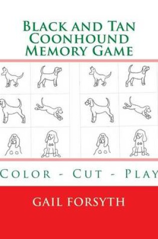 Cover of Black and Tan Coonhound Memory Game