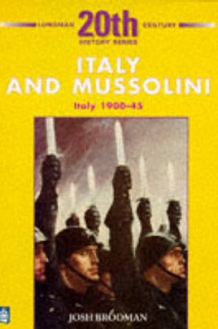 Cover of Italy and Mussolini