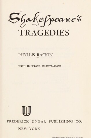 Cover of Shakespeare's Tragedies