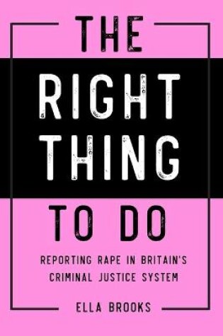 Cover of Right Thing To Do