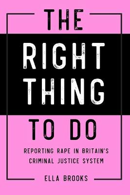 Book cover for Right Thing To Do