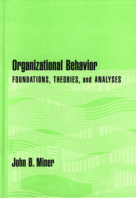 Book cover for Organizational Behavior