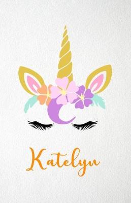 Book cover for Katelyn A5 Lined Notebook 110 Pages