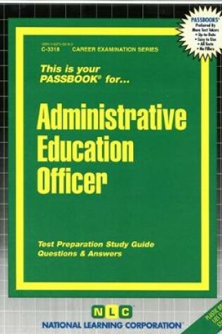 Cover of Administrative Education Officer