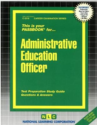 Book cover for Administrative Education Officer