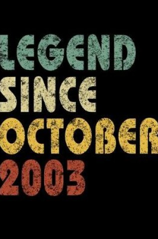 Cover of Legend Since October 2003