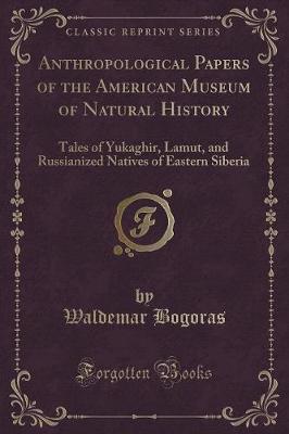 Book cover for Anthropological Papers of the American Museum of Natural History