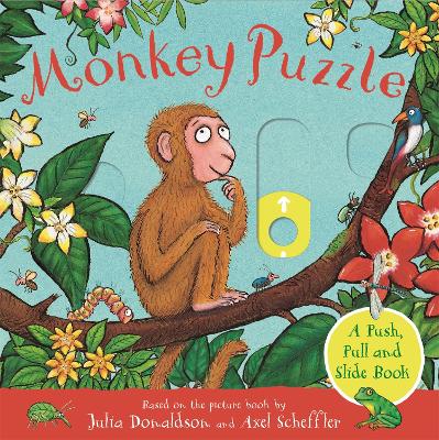 Book cover for Monkey Puzzle: A Push, Pull and Slide Book