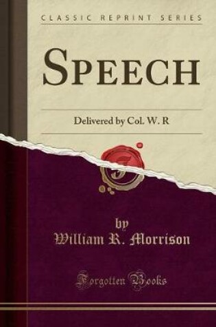 Cover of Speech