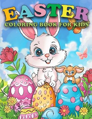 Book cover for Easter Coloring Book For Kids Ages 4-10